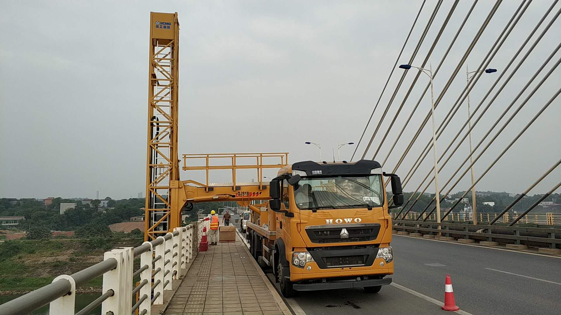 上海普陀桥梁检测车出租 普陀16米桥检车安全可靠