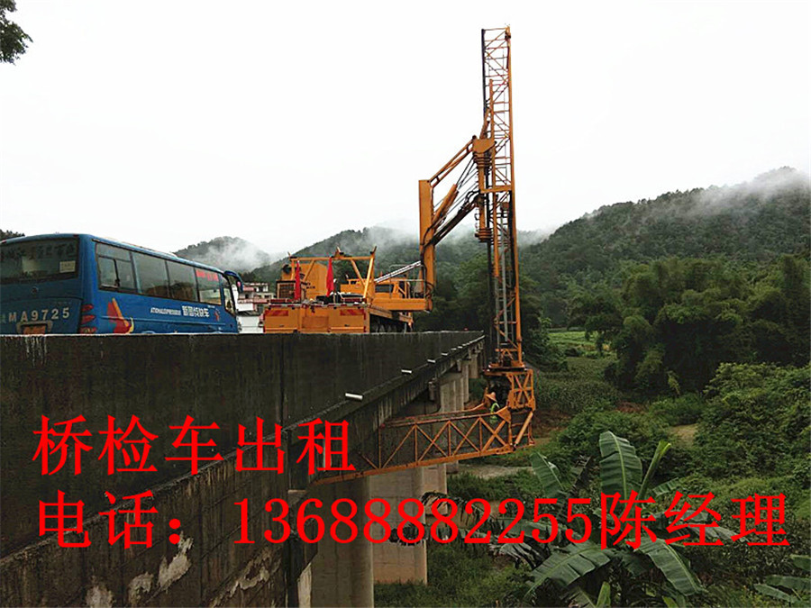 铜仁路桥检车租赁公司，铜仁16米桥梁检测车出租卓越的稳定性