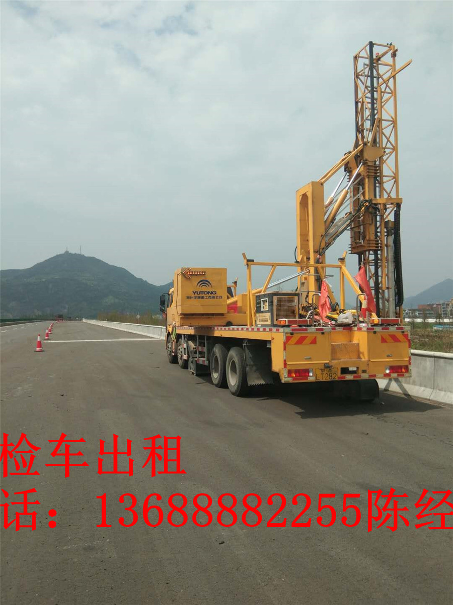 郑州桥梁检测车出租，郑州22米桥检车租赁公司保障质量