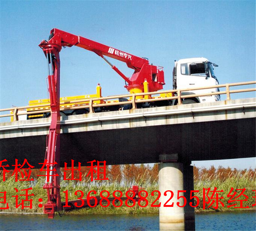 南昌桥梁检测车出租，南昌20米桥检车租赁公司一种特殊作业